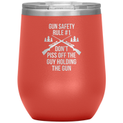 Gun safety rule #1, don't piss of the guy holding the gun