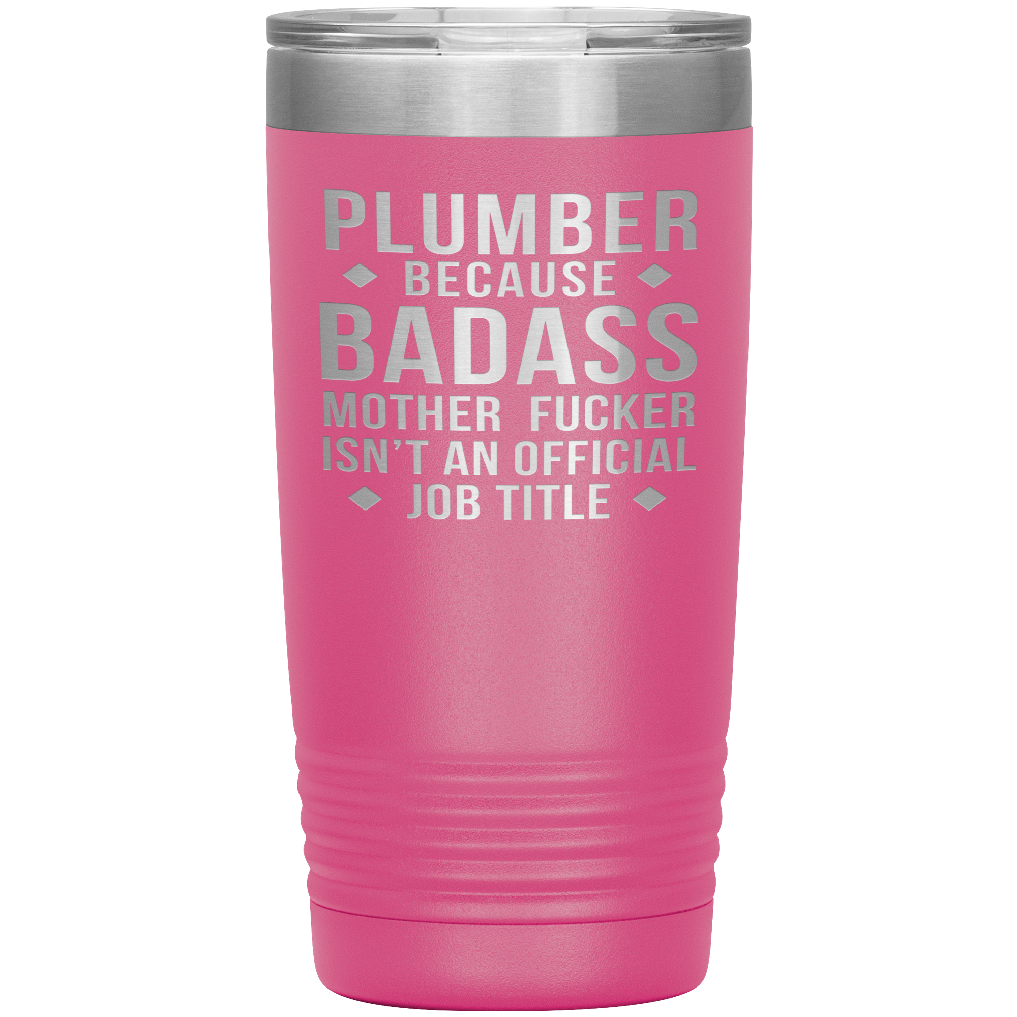 Personalizable Plumber Gift, Plumber badass, 20oz Tumbler, Travel mug, Coffee Tumbler, Present for Plumber Colleague