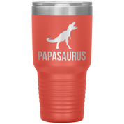 Father's day Gift, Papasaurus, 30oz Tumbler, Travel mug, Coffee Tumbler, Tea Tumbler