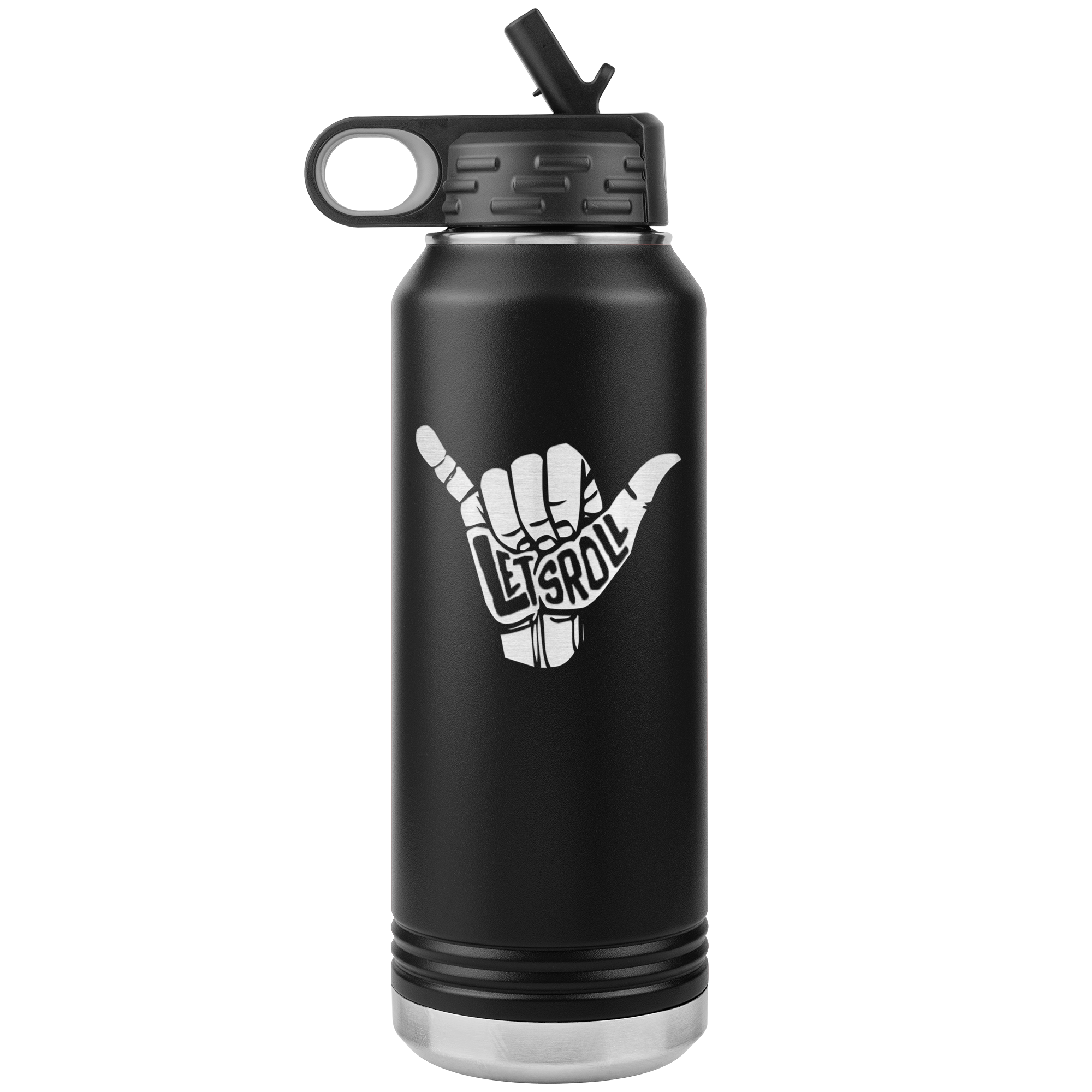 Lets' Roll 32oz Water Bottle