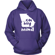 Georgia ... on my mind Gift, Unisex Longsleeve, Hoodie, Crewneck long sleeve, Sweatshirt, Jersey