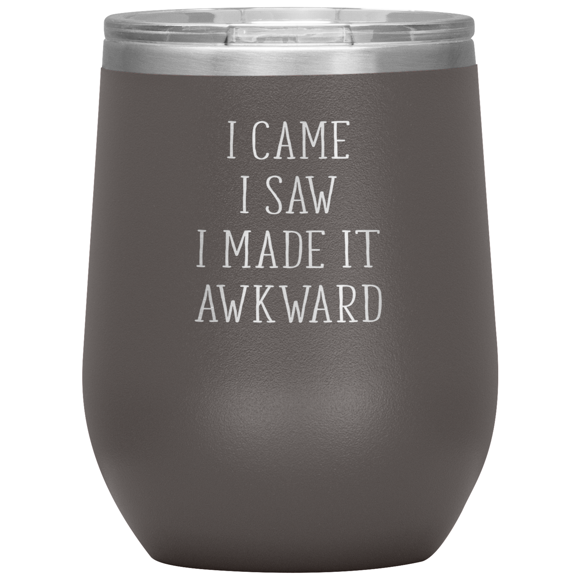 I came, I saw, I made it awkward 12oz Tumbler