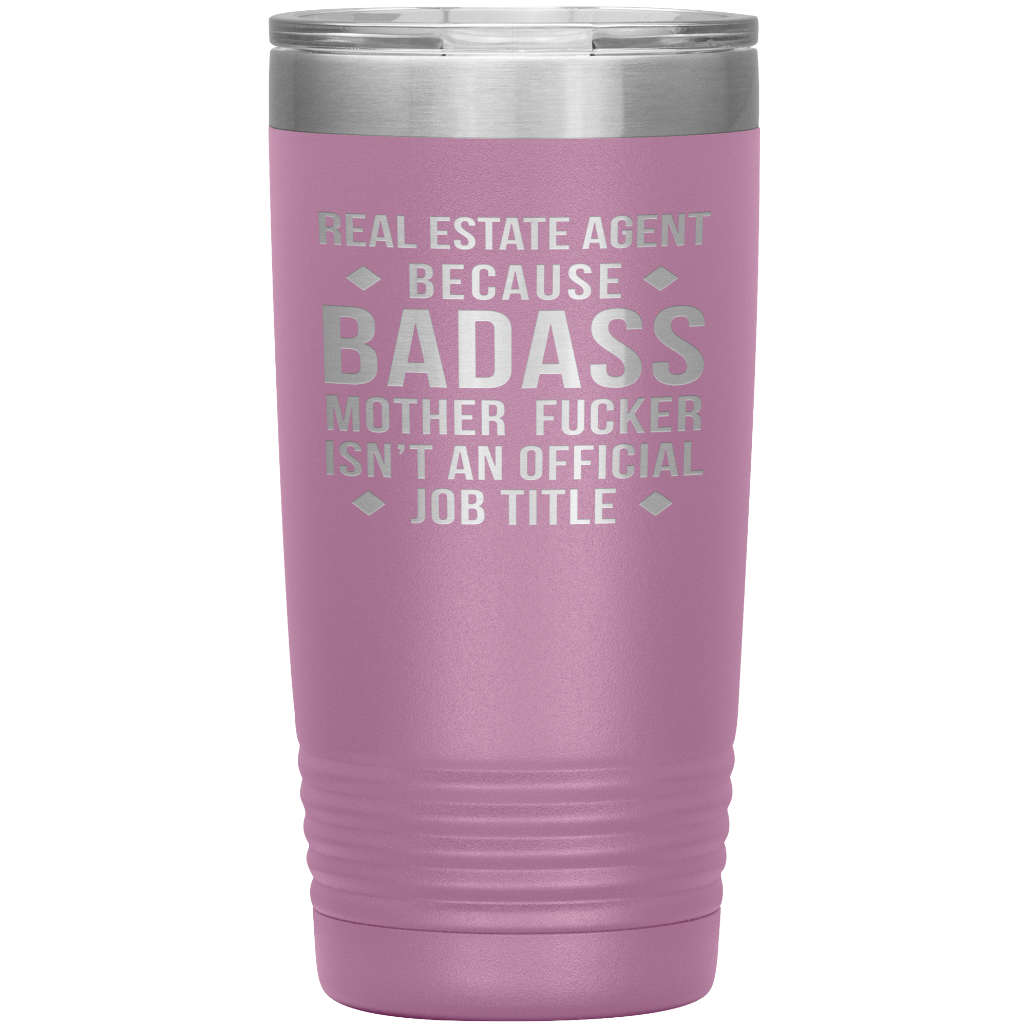 Real Estate Agent Gift, Real Estate Agent badass, 20oz Vacuum Tumbler, Travel mug, Coffee Tumbler, Present for Real Estate Agent Colleague