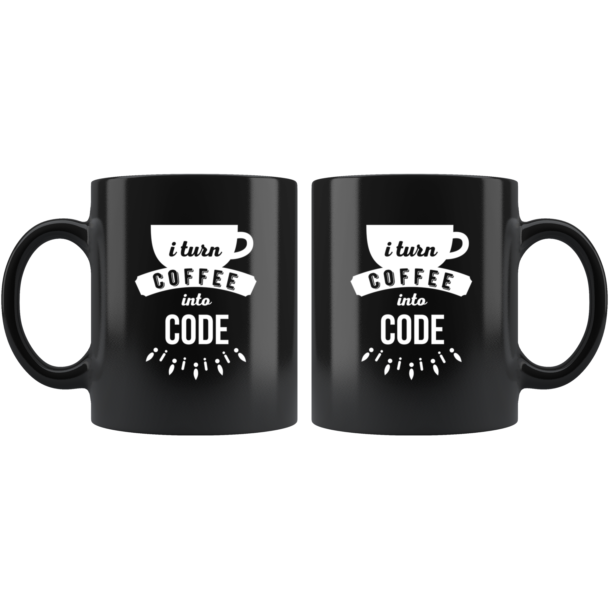 I turn coffee to code