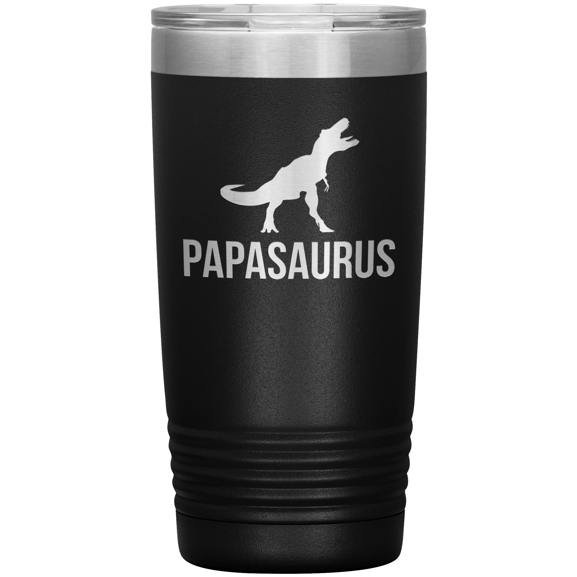 Father's day Gift, Papasaurus, 20oz Tumbler, Travel mug, Coffee Tumbler, Tea Tumbler