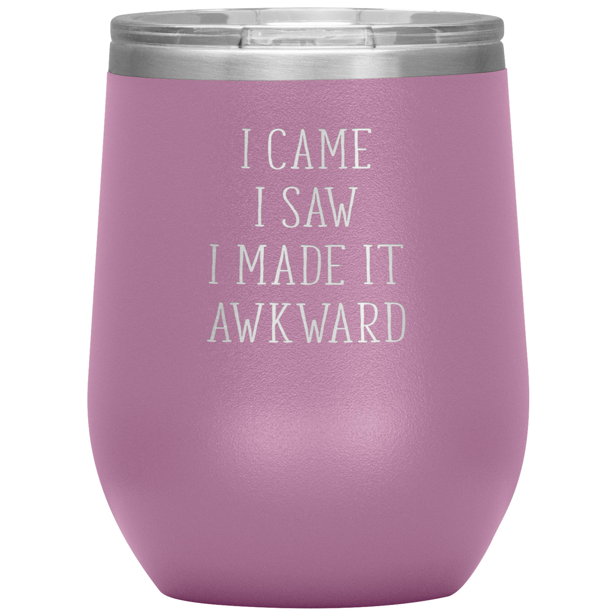 I came, I saw, I made it awkward 12oz Tumbler