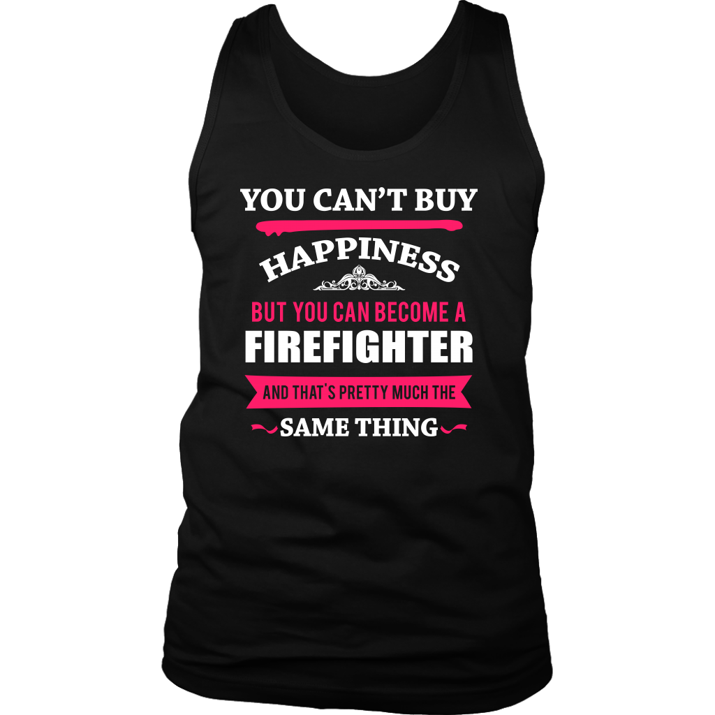 Firefighter Gift, Coworker gift, Profession, Colleague present, Woman's tank top, Racerback, Mens Tank top
