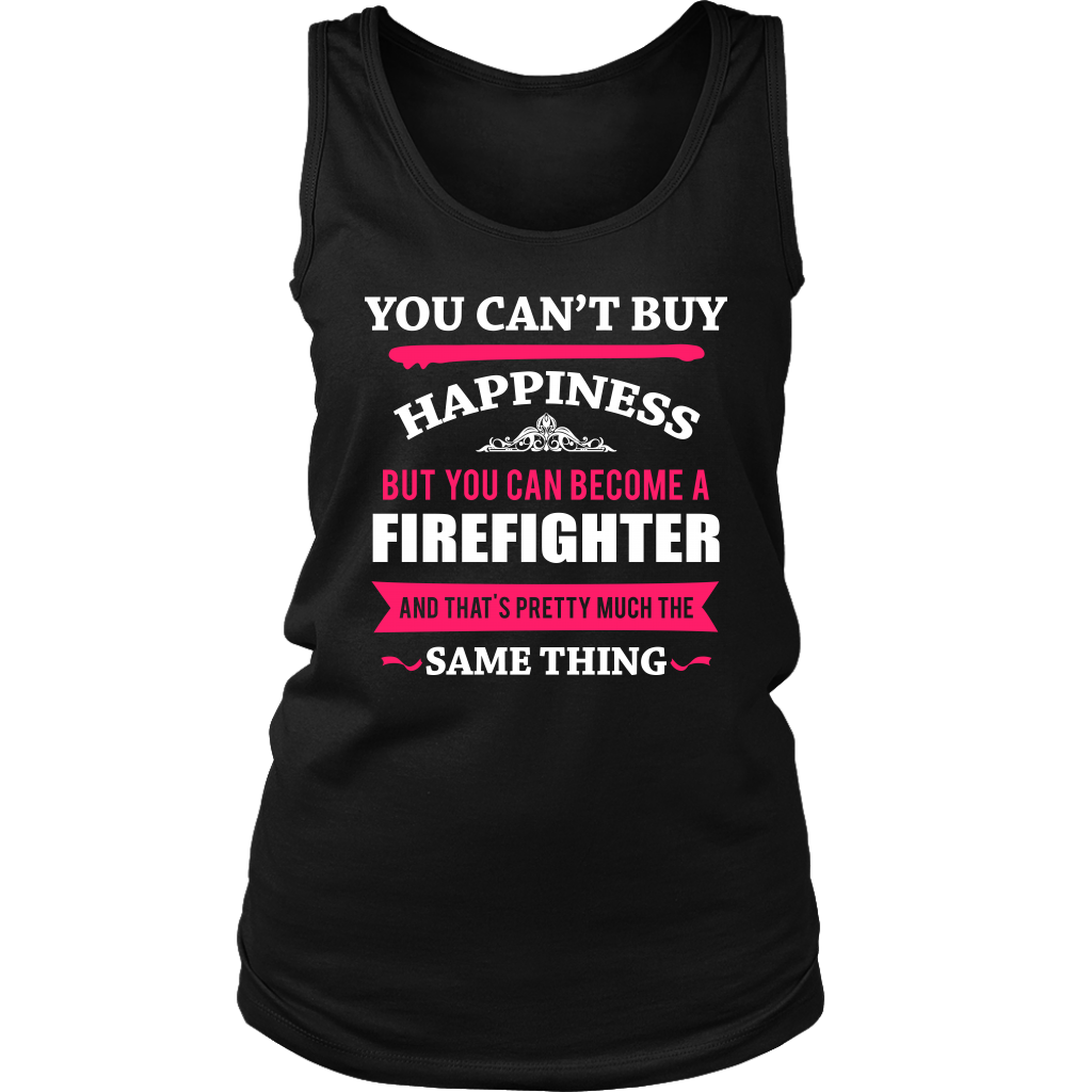 Firefighter Gift, Coworker gift, Profession, Colleague present, Woman's tank top, Racerback, Mens Tank top