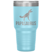 Father's day Gift, Papasaurus, 30oz Tumbler, Travel mug, Coffee Tumbler, Tea Tumbler