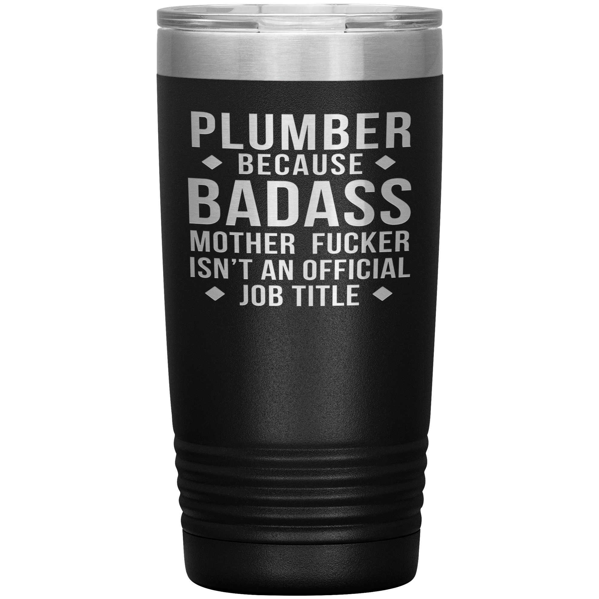 Personalizable Plumber Gift, Plumber badass, 20oz Tumbler, Travel mug, Coffee Tumbler, Present for Plumber Colleague