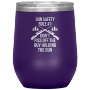 Gun safety rule #1, don't piss of the guy holding the gun