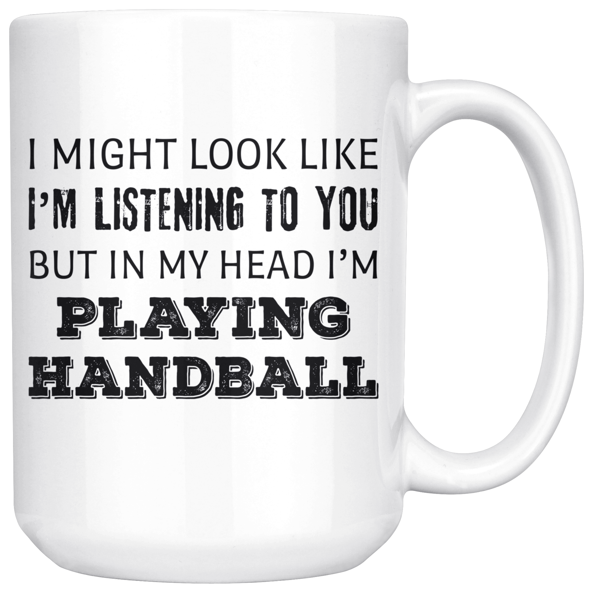 I think about handball