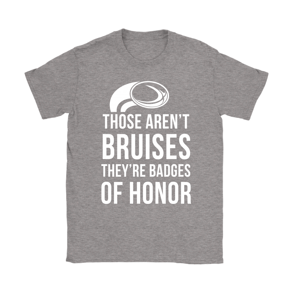 Rugby Those aren't bruises, they're badges of honor Gift, Woman's tee, Unisex T-shirt, V-neck, Summer Apparel
