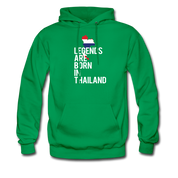 Legends are born in Thailand Unisex Hoodie - kelly green