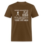 Real Grandpas Astronomy Unisex Classic T-Shirt - brown