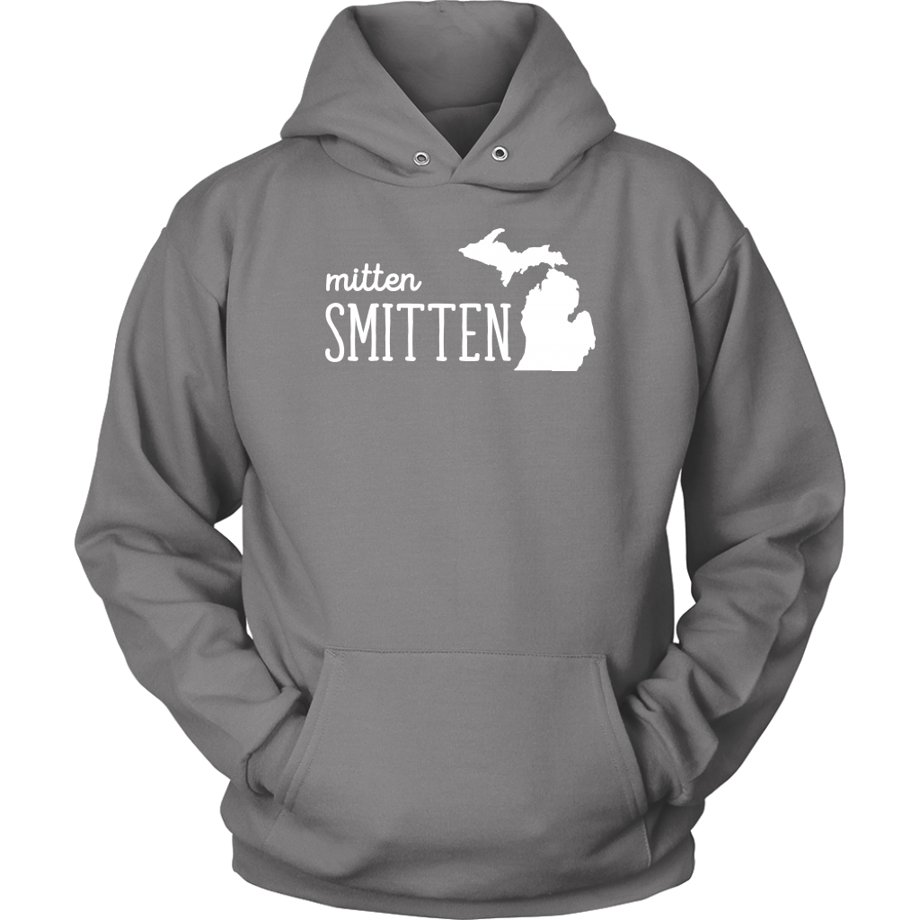 Michigan Mitten smitten Gift, Unisex Longsleeve, Hoodie, Crewneck long sleeve, Sweatshirt, Jersey