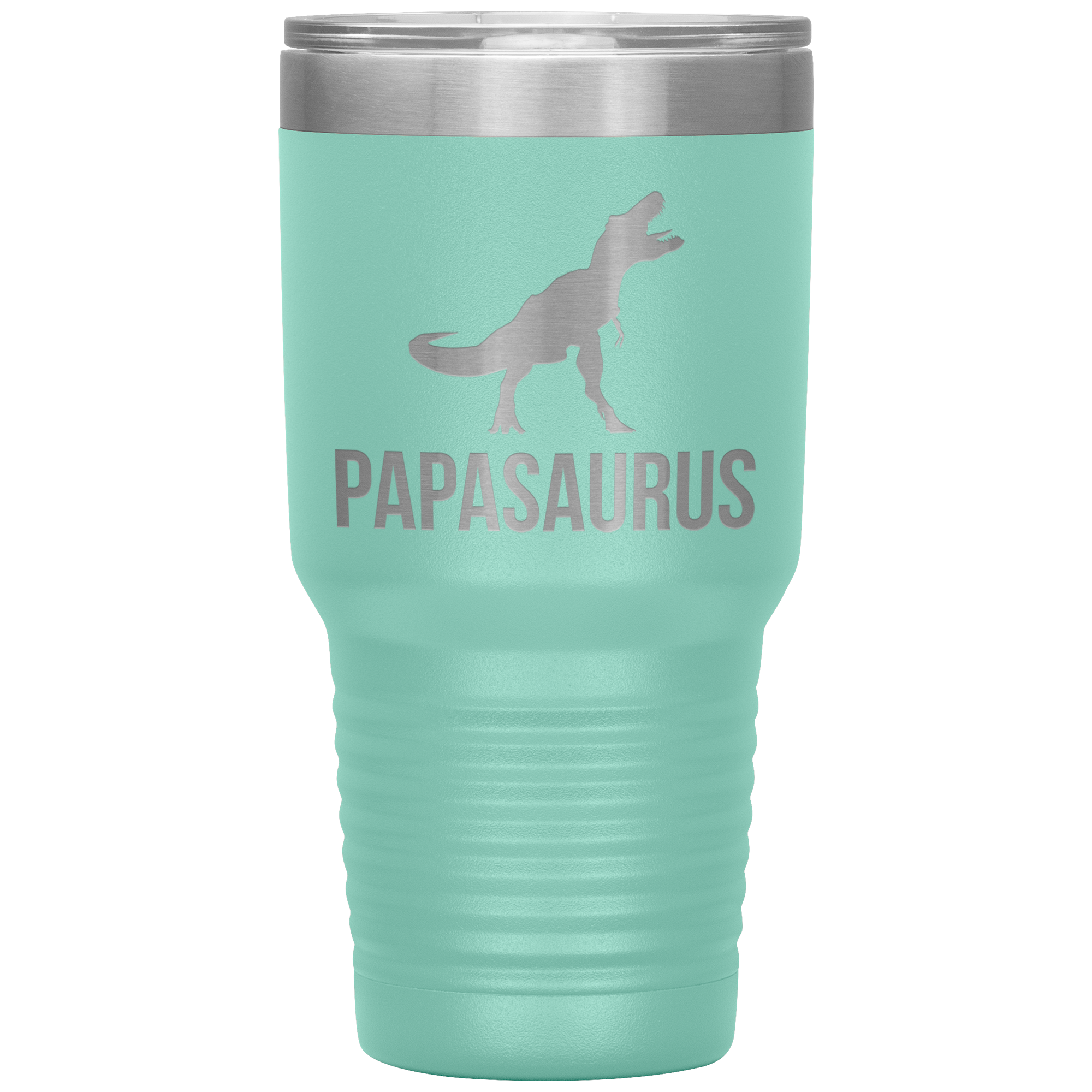 Father's day Gift, Papasaurus, 30oz Tumbler, Travel mug, Coffee Tumbler, Tea Tumbler