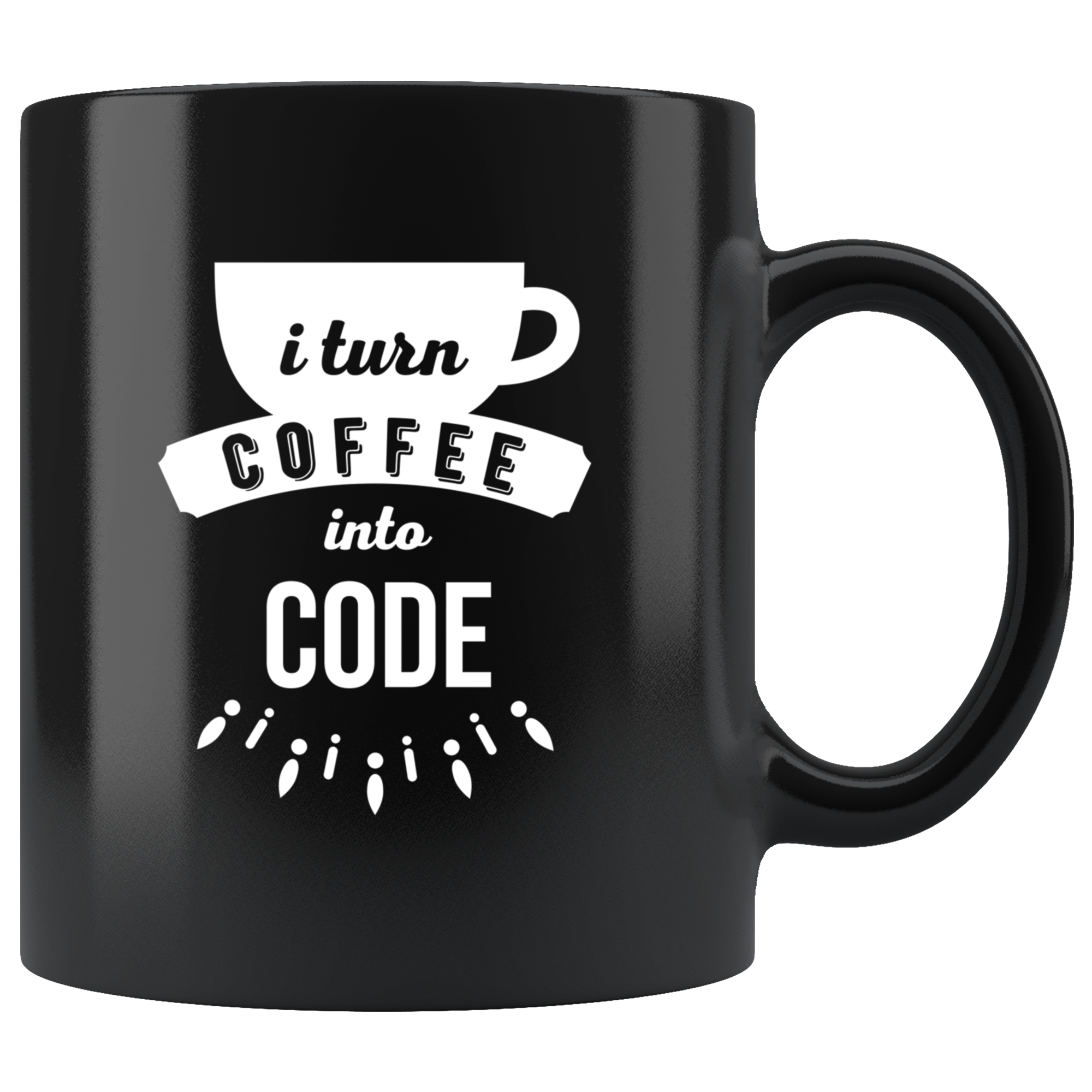 I turn coffee to code