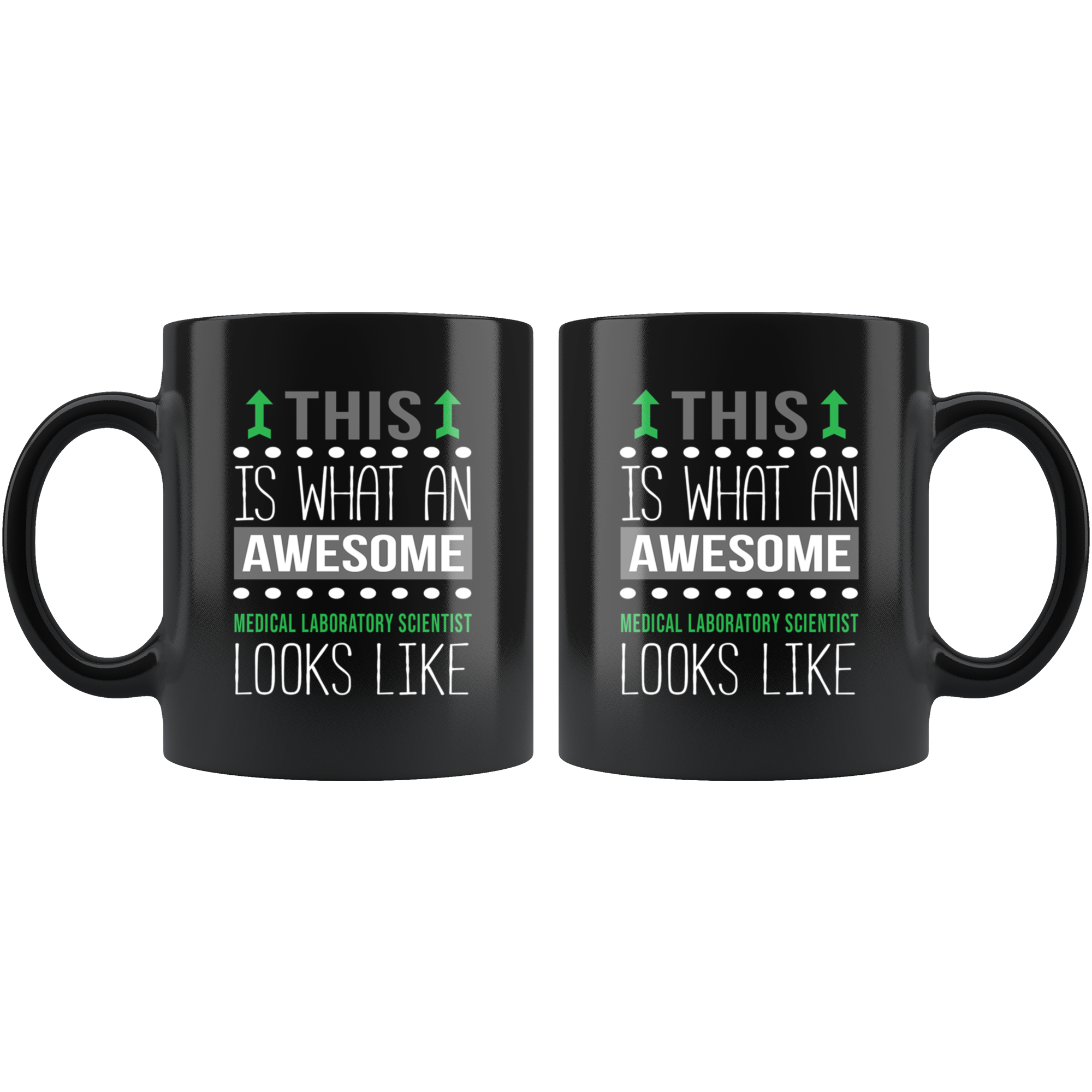 Medical Laboratory Scientist Black Mug