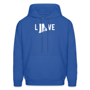 S00039 Rhode Island - Love Men's Hoodie - royal blue