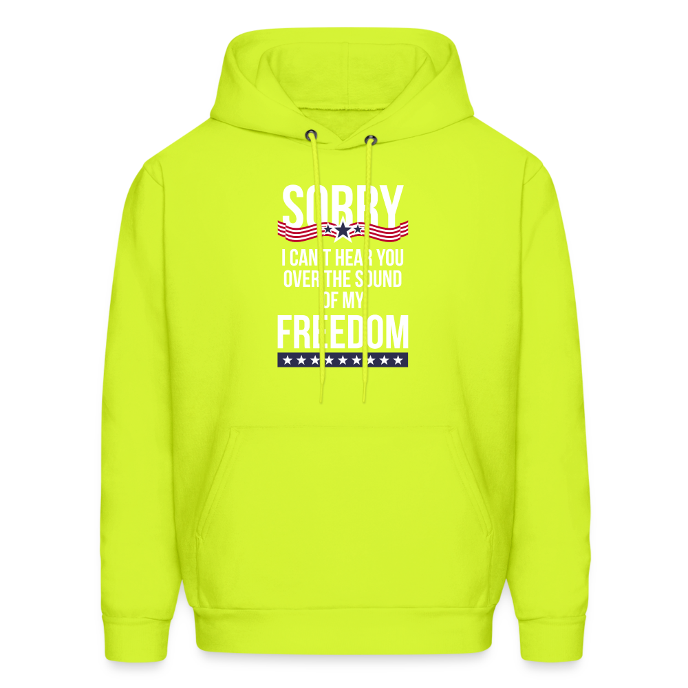 Patriot Sound of freedom  S00052 Men's Hoodie - safety green