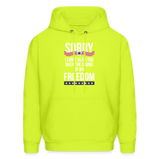 Patriot Sound of freedom  S00052 Men's Hoodie - safety green
