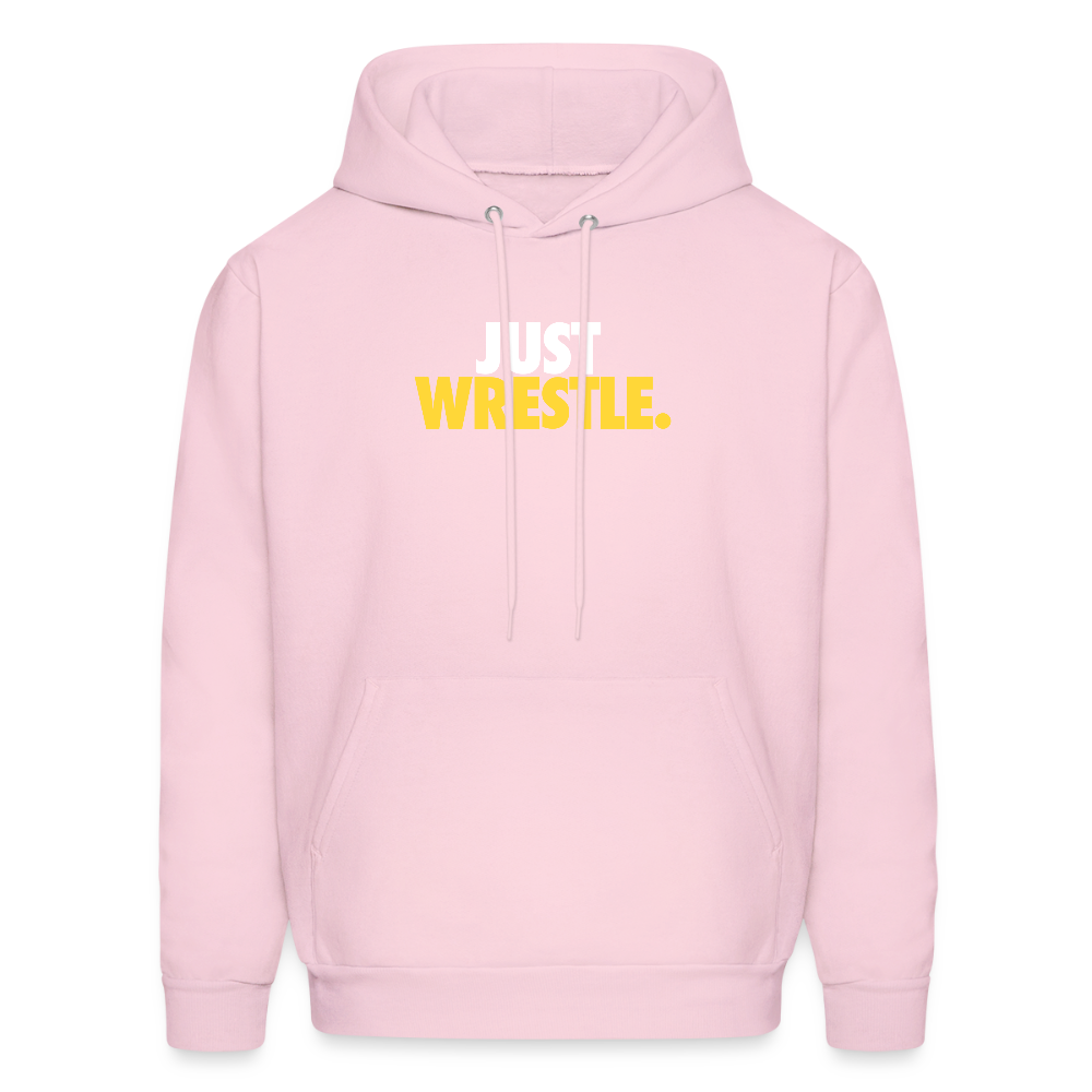 Just wrestle Unisex Hoodie - pale pink