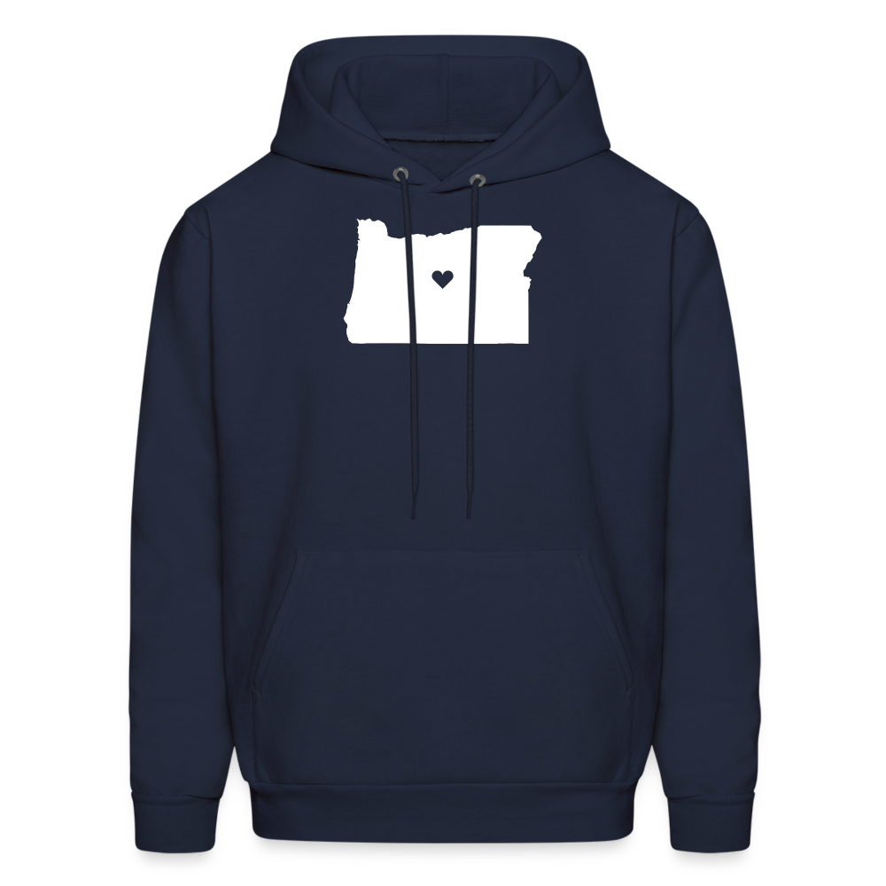 S00037 Oregon-Love  Men's Hoodie - navy