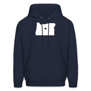 S00037 Oregon-Love  Men's Hoodie - navy