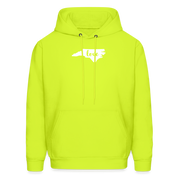 S00033 North Carolina- Love Men's Hoodie - safety green