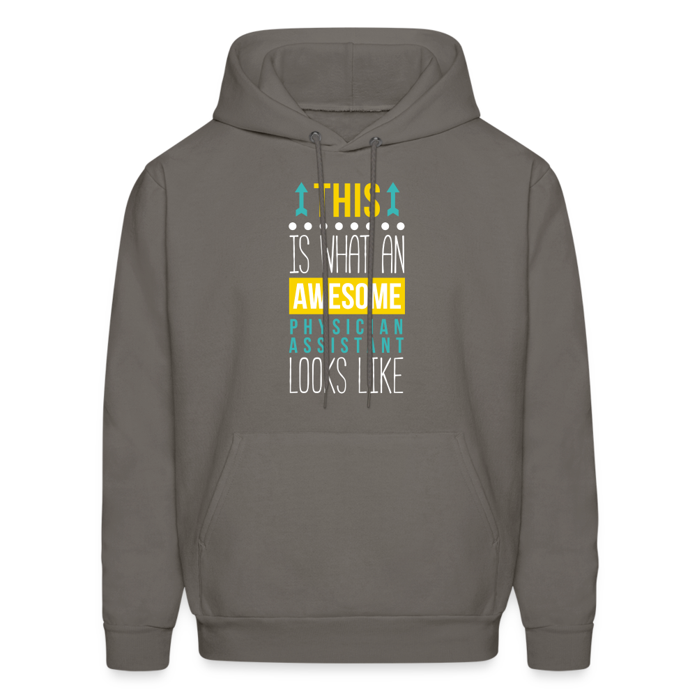 Physician assistant Hoodie - This is what an awesome Physician assistant looks like S00065 Men's Hoodie - asphalt gray