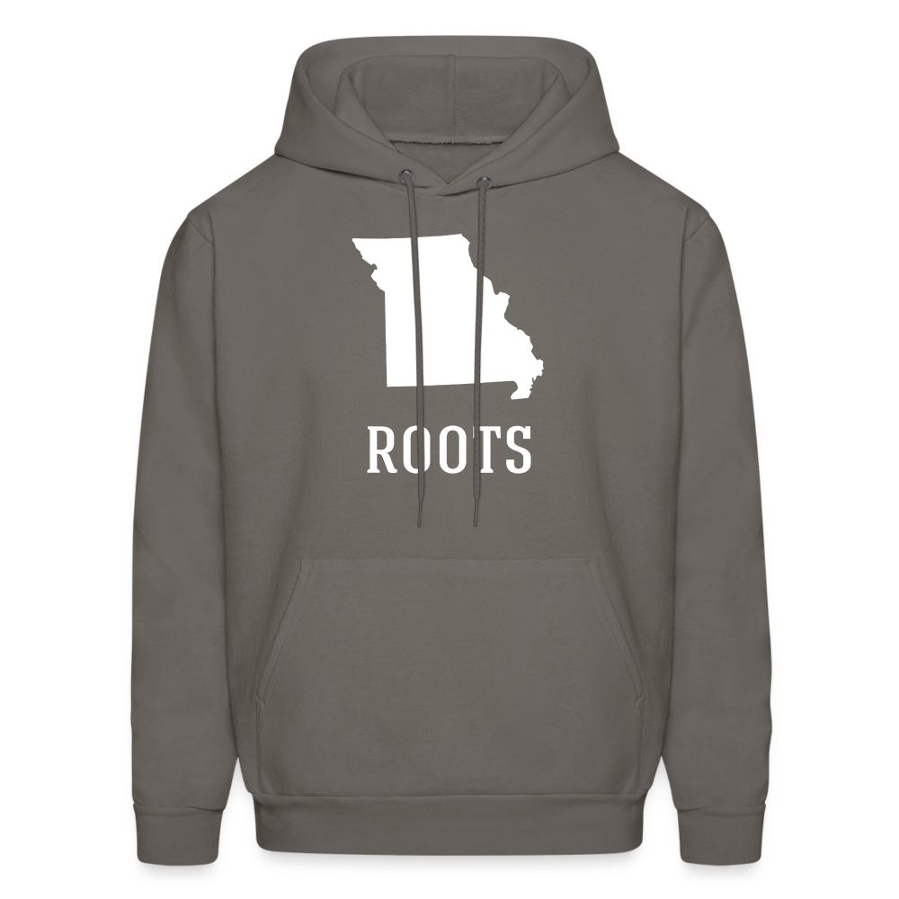 S00025 Missouri - Roots  Men's Hoodie - asphalt gray