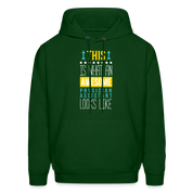 Physician assistant Hoodie - This is what an awesome Physician assistant looks like S00065 Men's Hoodie - forest green