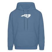 S00033 North Carolina- Love Men's Hoodie - denim blue