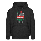 Management analyst This is what an awesome Management analyst looks like S00077 Men's Hoodie - charcoal grey