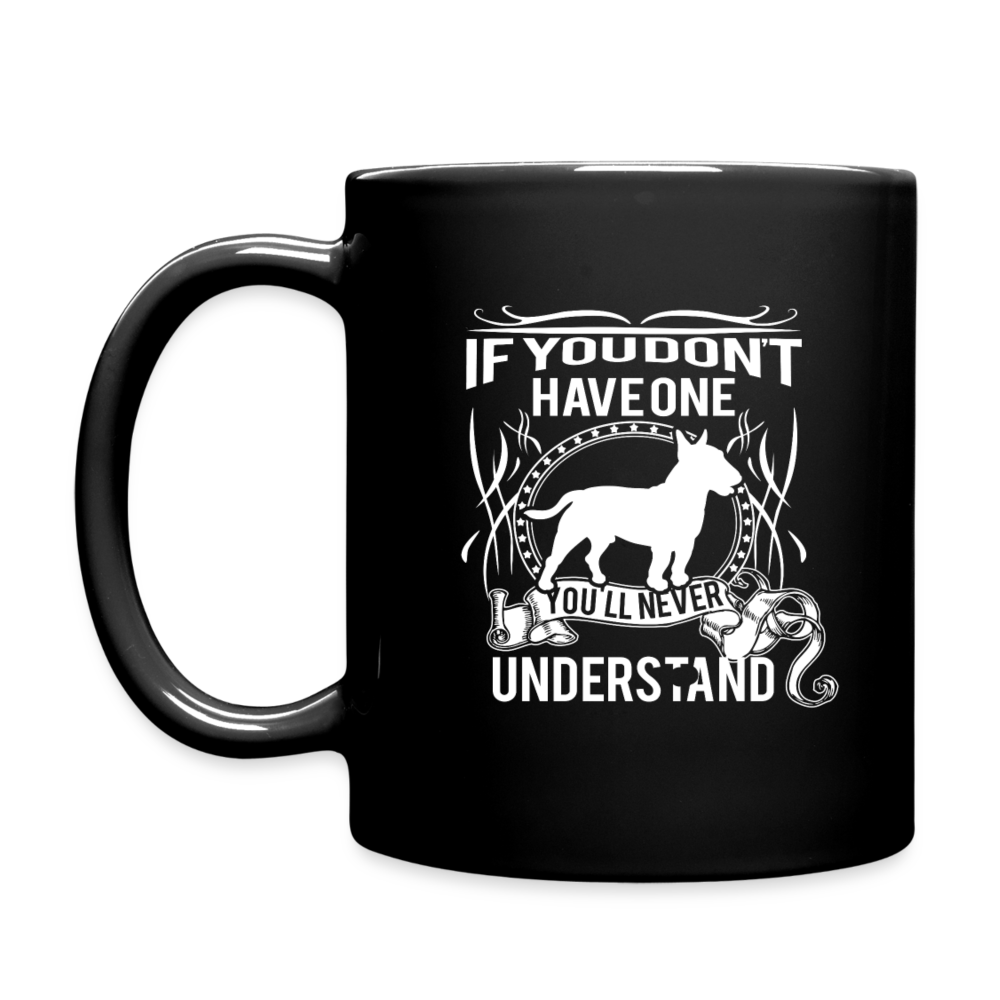 Bull terrier Lover Full Color Mug - black