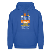 Market Research Analyst This is what an awesome Market Research Analyst looks like  S00087 Men's Hoodie - royal blue
