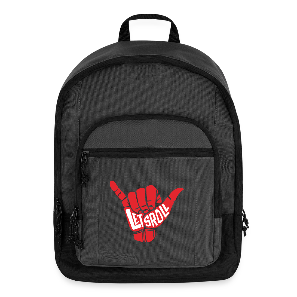 Backpack SB10633 Let's roll BJJ - charcoal grey
