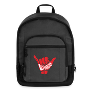 Backpack SB10633 Let's roll BJJ - charcoal grey