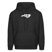 S00033 North Carolina- Love Men's Hoodie - charcoal grey