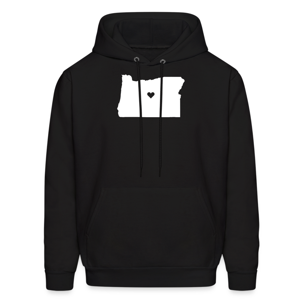 S00037 Oregon-Love  Men's Hoodie - black