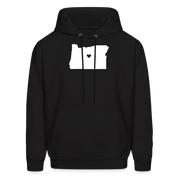 S00037 Oregon-Love  Men's Hoodie - black