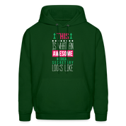 Medical Secretary This is what an awesome Medical Secretary looks like  S00078Men's Hoodie - forest green