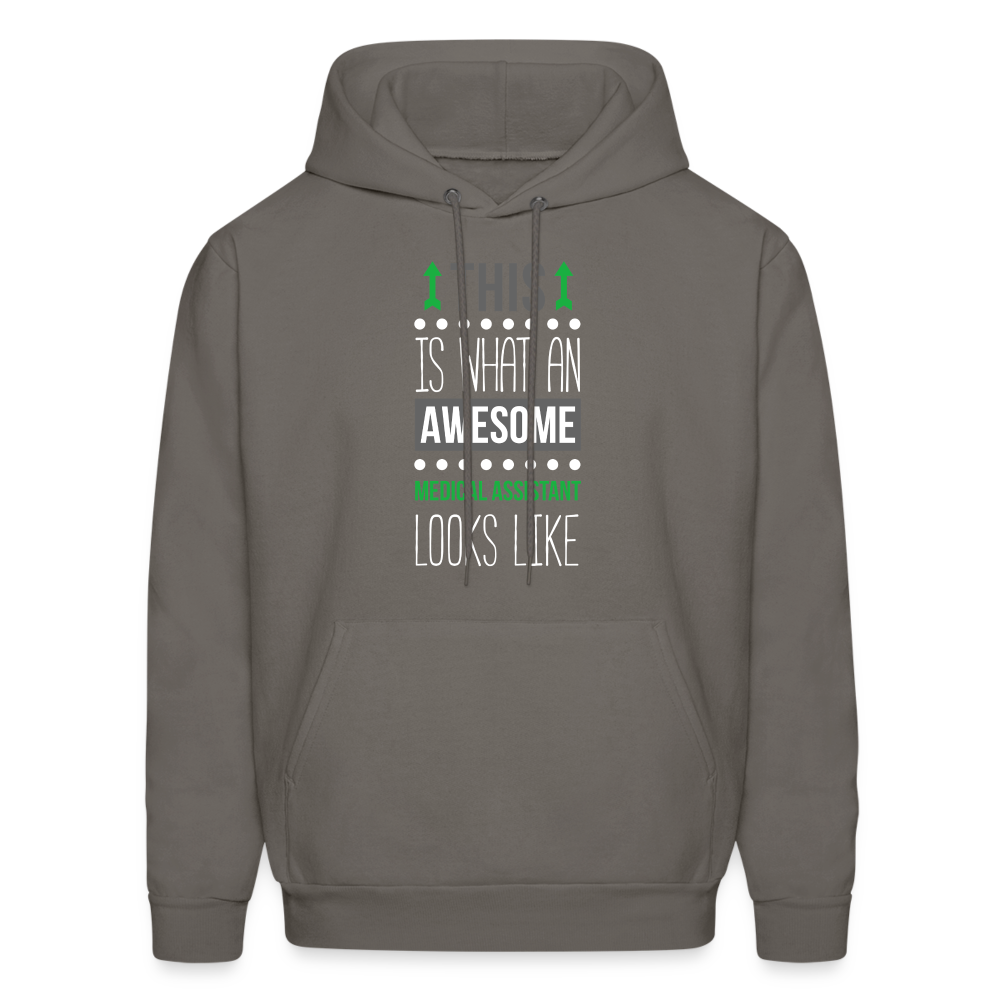 Medical Assistant This is what an awesome Medical Assistant looks like S00093Men's Hoodie - asphalt gray