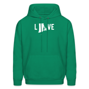 S00039 Rhode Island - Love Men's Hoodie - kelly green