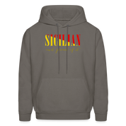 Sicilian and proud of it Unisex Hoodie - asphalt gray