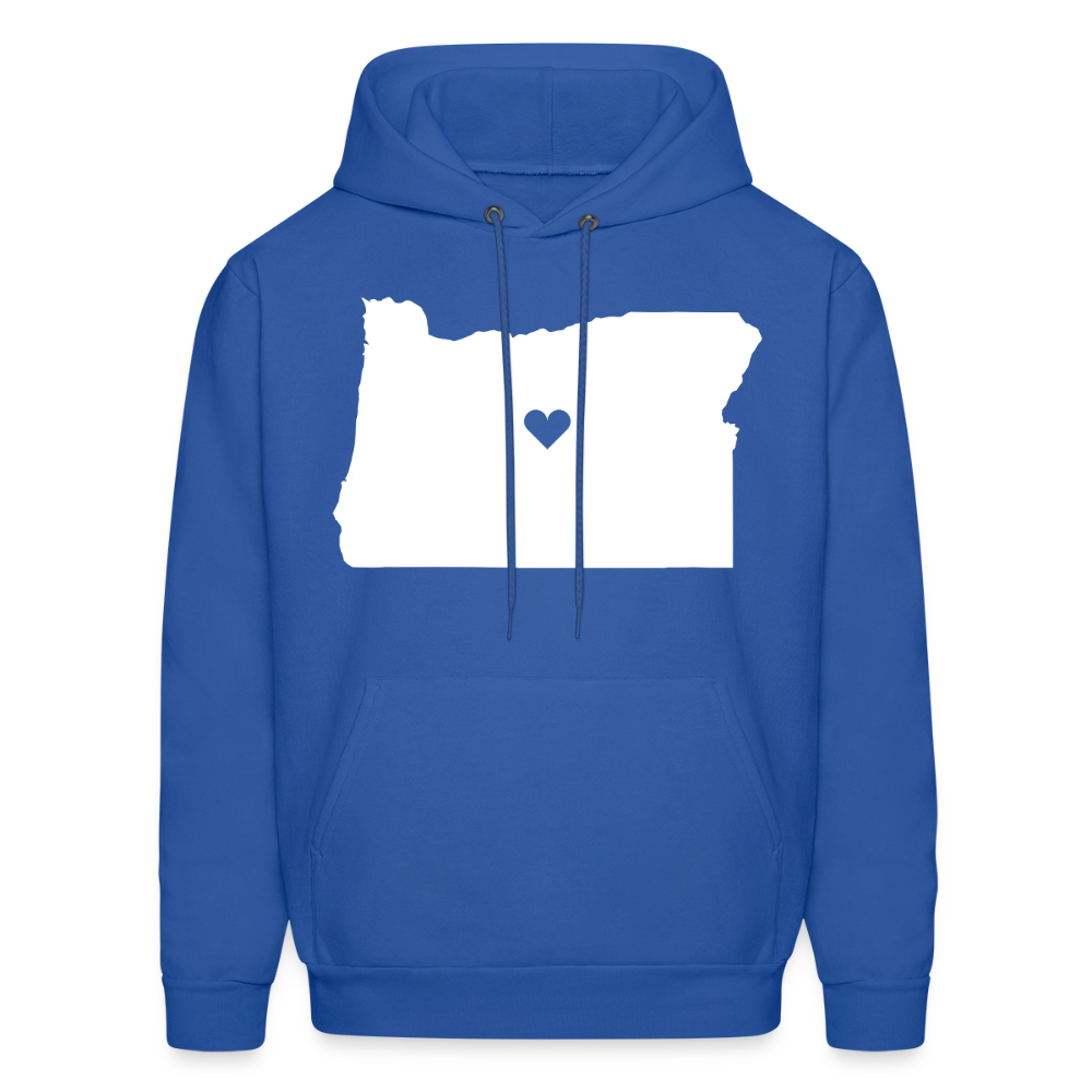 Oregon Love Hoodie - royal blue