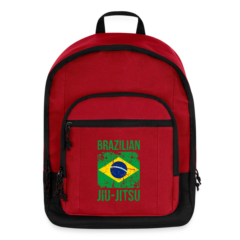 Brazilian Jiu-Jitsu Backpack - red