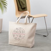 I love chemistry Natural cotton tote bag Eco-Friendly Cotton Tote - natural