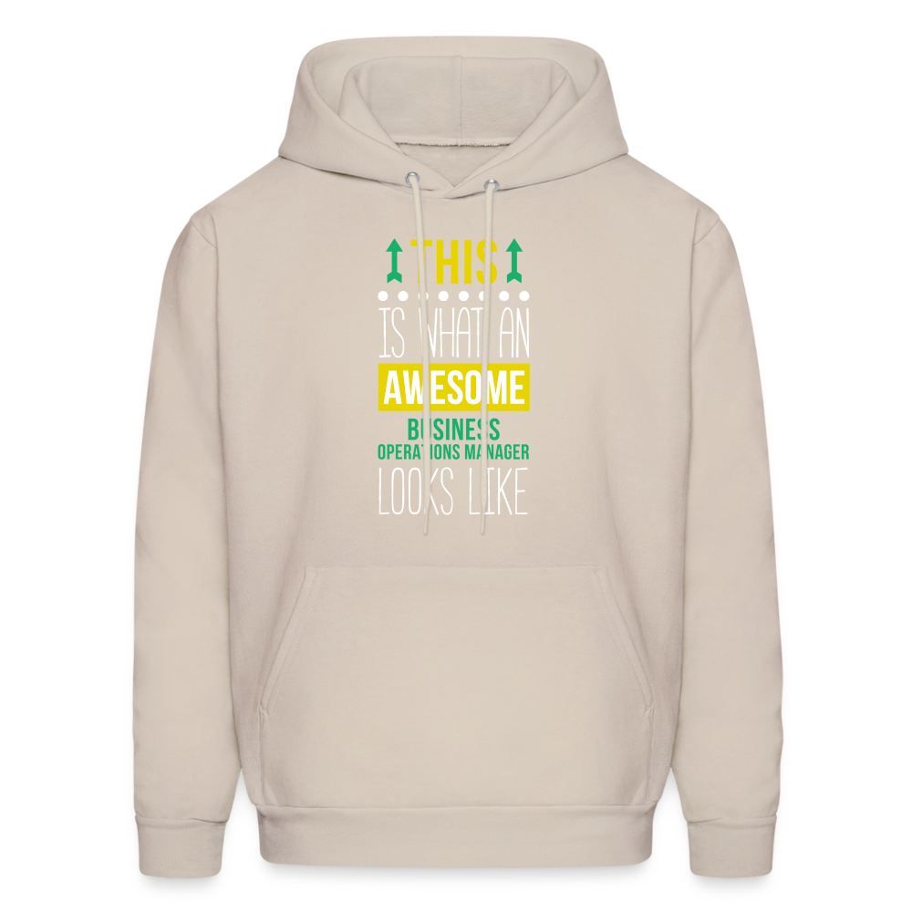 This is what an awesome Business operations manager looks like  S00080 Men's Hoodie - Sand